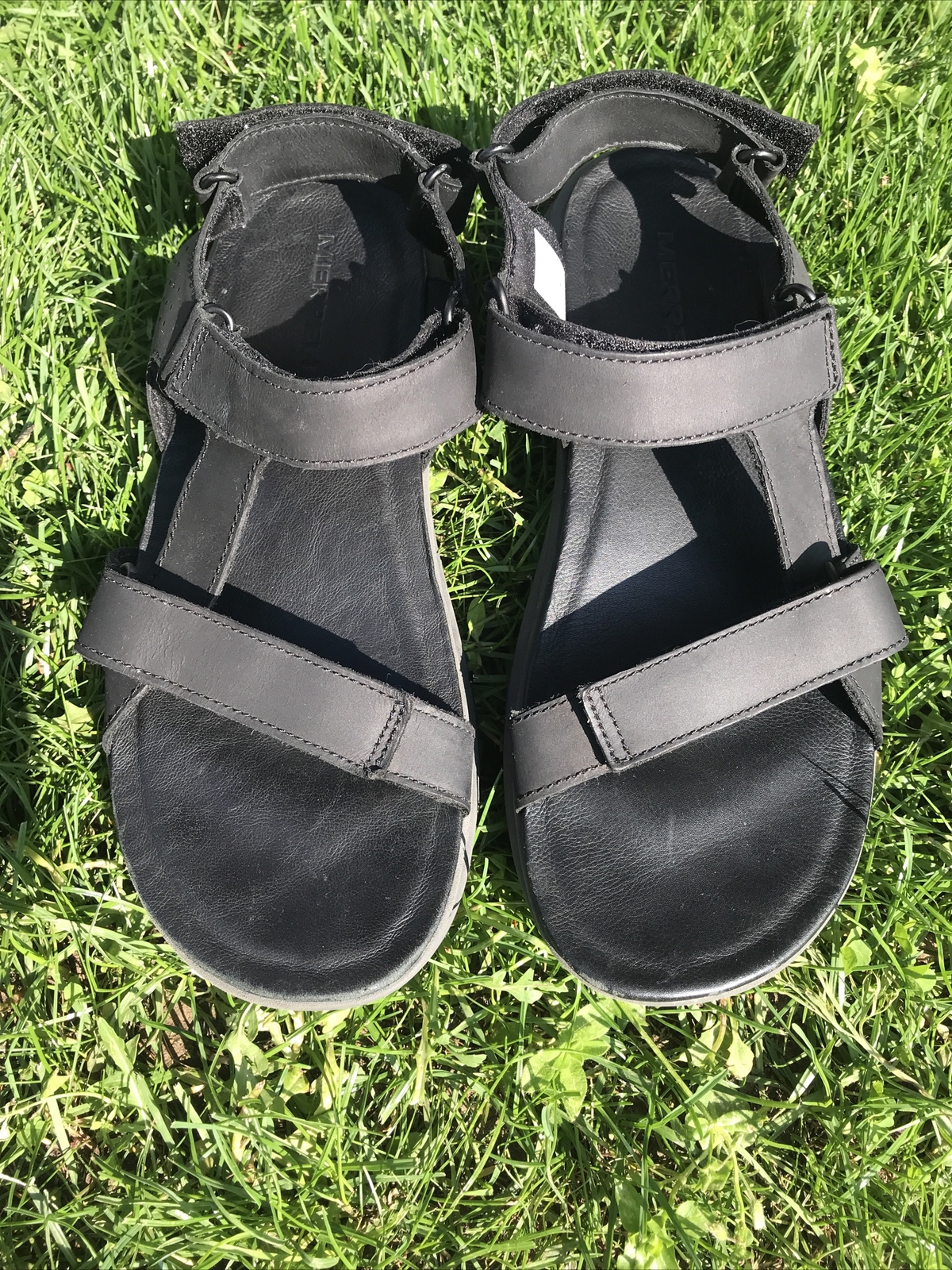 Merrell Tide Riser Luna sandalo donna in pelle nero taglia 8