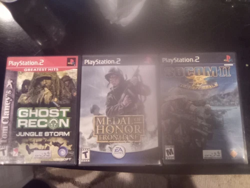 PS2 MILITARY BUNDLE 3 GAMES!! Local pickup only