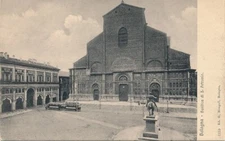 Emilia Romagna Landscape Postcard Bologna Basilica S.Petronio Untraveled