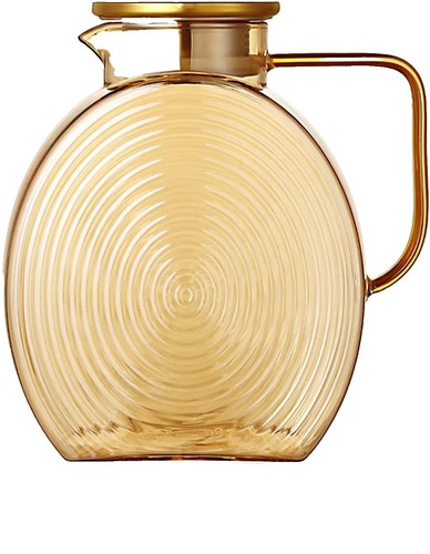 Alisveristime (Set van 6 handgemaakte Turkse thee water Zamzam serveerset glazen schotel en lepel (goud