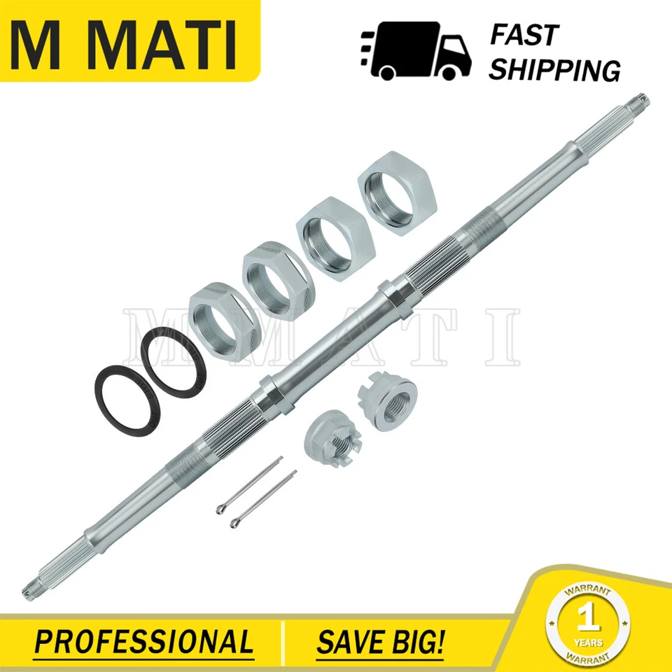 Eje trasero para Honda FourTrax 300 TRX300FW 4x4 1993 1994-2000 con tuercas de eje Foto 4 de 4