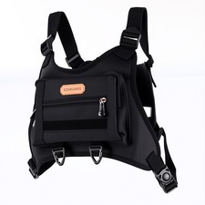 Cycling Chest Bag For Women Men Lightweight Running Vest Built Phone Running Bag