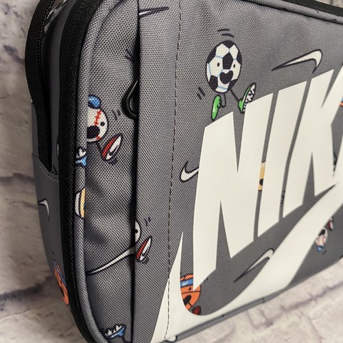 Nike Lunch Box, Swoosh, Gray, Sport, Hard Shell, Insulated, NWT - Picture 5 of 15