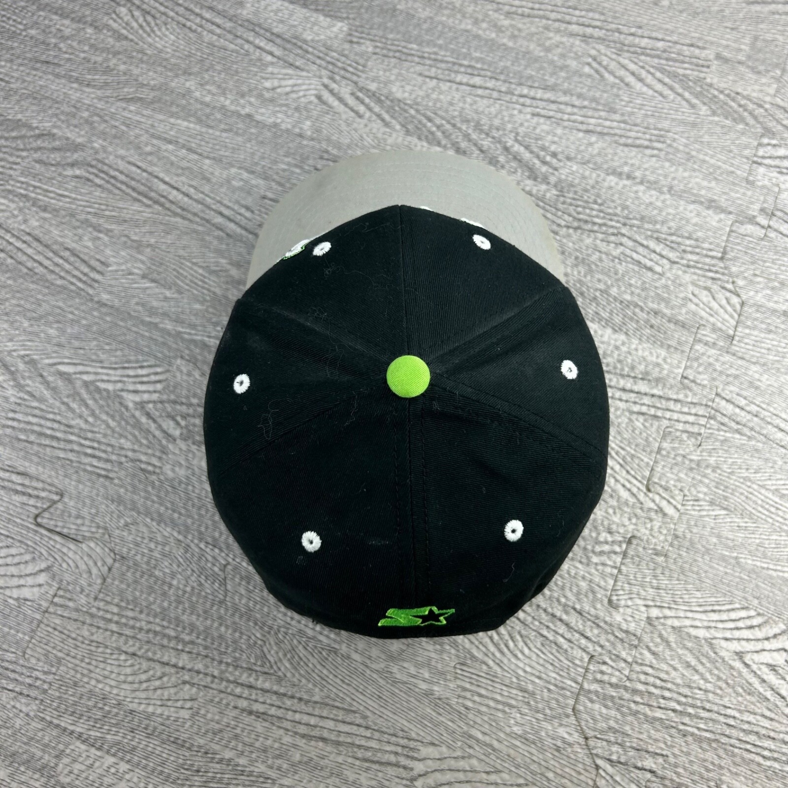 Starter Unit Hat Cap Snap Back Adjustable Black - image 4