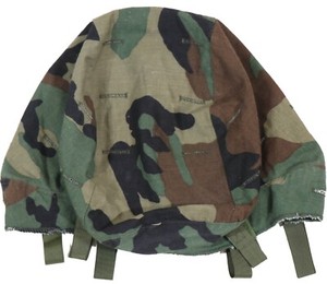 Medium / Large - US Woodland BDU PASGT / LWH Helmet Cover Camouflage