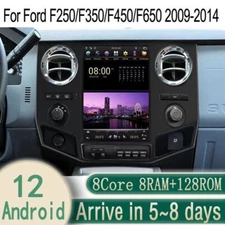 12.1" Android Navigation Car Gps Stereo Radio For Ford F150 F250 F350 F450 8+128