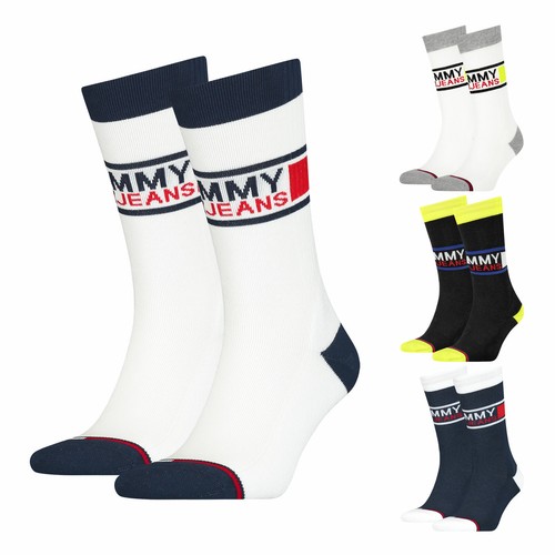 4 Paar Tommy Hilfiger Herren Damen Socken Tommy Jeans Socks - Bild 1 von 5