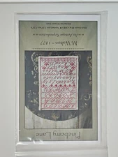 Pineberry Lane Cross Stitch Pattern/Chart ONLY! M. Walton 1877 repro