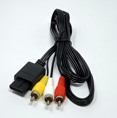 Old Skool 6ft AV Cable for Nintendo 64 / Game Cube / SNES