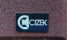 PAIR of New Logo Plates Labels Badges for CIZEK 1, 2, KA, other speakers