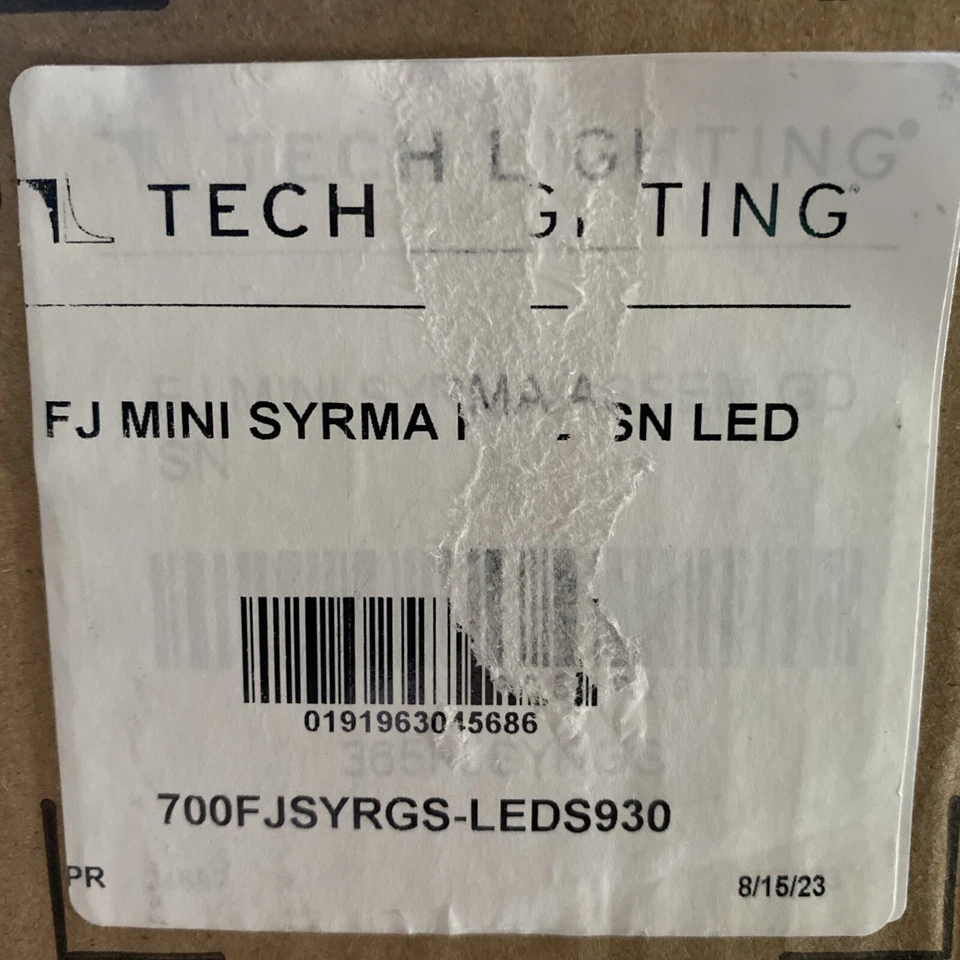 Tech Lighting Mini Syrma Colgante Por Sean Lavin 700 SYR Luz Colgante LEDS930 Nuevo Foto 2 de 4