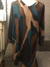 Ladies evening dress size 14 long sleeve
