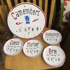 WILLIAM SONOMA French Market Cheese Platter & Cheese Plate Set Camembert Set