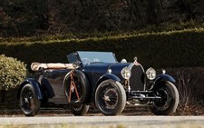 Cars bugatti vintage Desk Mat Stitched