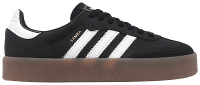 adidas Womens Sambae 'Black White Gum' JI1350 Ship Now