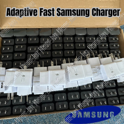 Wholesale Bulk Adaptive Fast USB Wall Charger US Block Power Adapter For Samsung