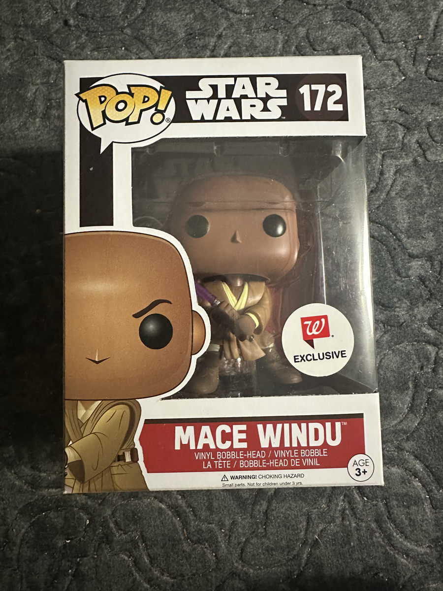 Funko Pop Star Wars Mace Windu #172 Wallgreens Exclusive | eBay