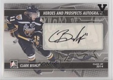 2013-14 ITG Heroes and Prospects Auto Clark Bishop #A-CB Auto 2d8