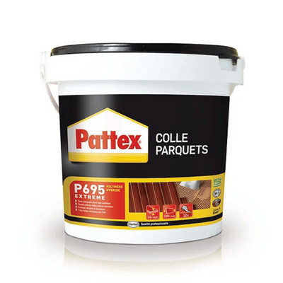 Pattex P695 Parkettkleber 7kg Holzkleber für Massiv- & Fertigparkett Bodenkleber