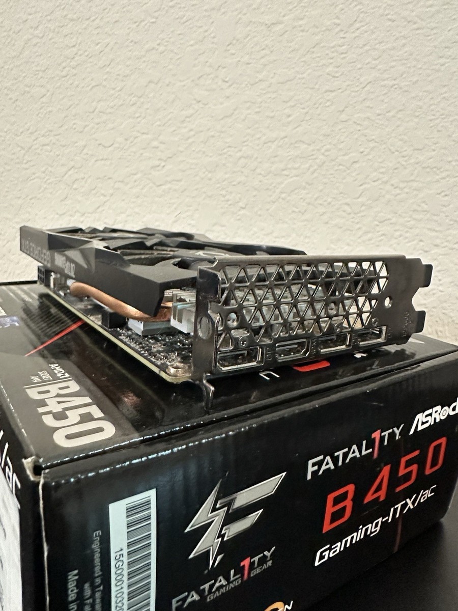 ASRock B450 ITX WiFi Motherboard, Ryzen 5 5600X, DDR4 16gb RAM