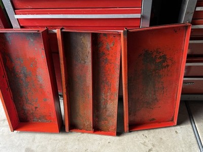 1957 Snap-On KR-421 Vintage 3 Drawer Tool Chest Box Mid Chest