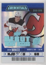 2019 Upper Deck Credentials Debut Ticket Access /999 Tier 1 Colton White #66 1k9