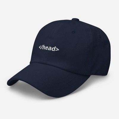Code /head - Embroidered Unisex Fun Baseball Cap