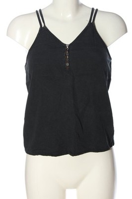 NOISY MAY Trägertop Damen Top Gr. DE 34 blau Casual-Look