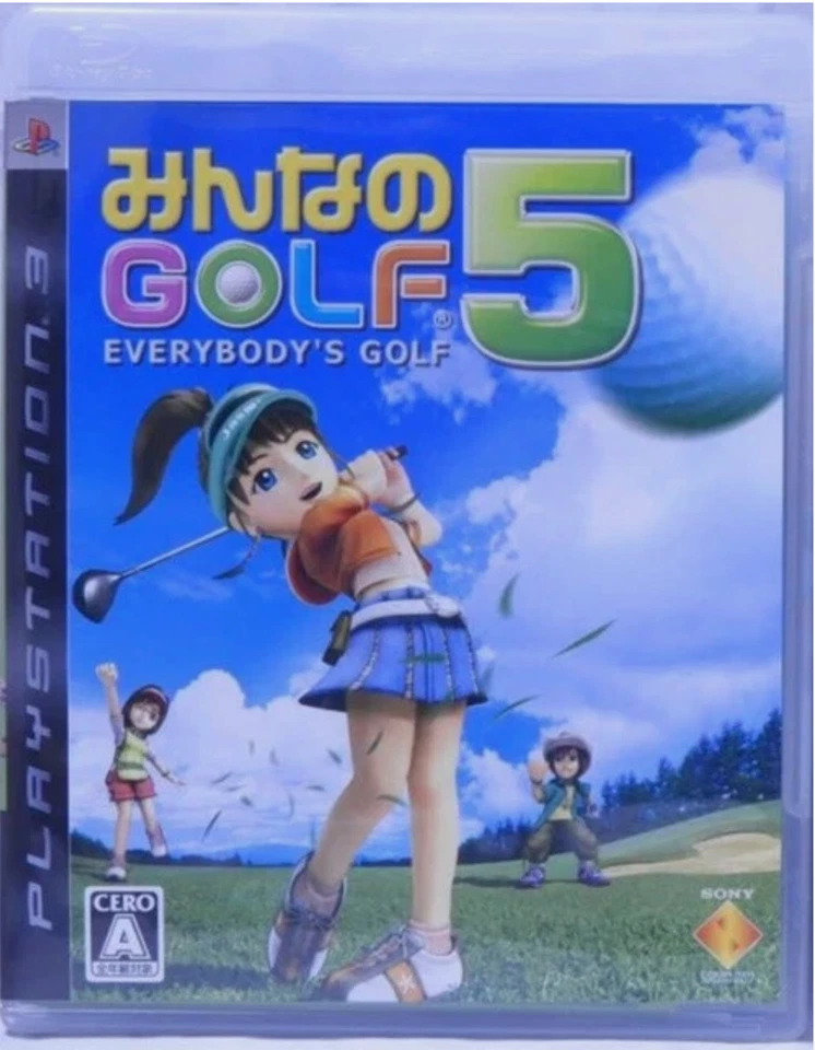 Everybody's GOLF 5 6 set Lot 2 PS3 Sony PlayStation 3 Japan Version - Image 2 of 4