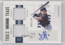2020 Absolute Tools of the Trade 2 Swatch Signatures Yu Chang Rookie Auto RC
