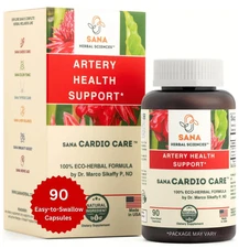 Artery Plaque Removal Formula | 4-Element All-Natural Supplement to Support Bloo