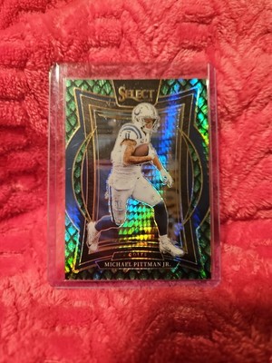 2024 Panini Select Michael Pittman Jr. Dragon Scale Prizm #73/81 Indianapolis