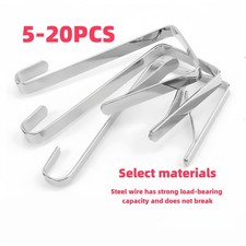 Over The Door Hooks Wash Room Coat Hanger Clothes Towel Storage Cupboard SALE UK