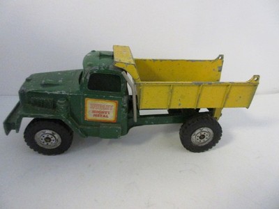 1950 s HUBLEY #801 DIECAST MIGHTY METAL DUMP TRUCK (NO TAILGATE)