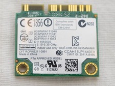 Intel Centrino Advanced-N 6235 6235ANHMW WiFi card HP P/N 670292-001