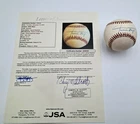 WILLIE MAYS Signed Autographed Rawlings Baseball ~ JSA