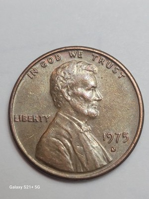 1975D Lincoln Memorial Penny RPM Bolt 