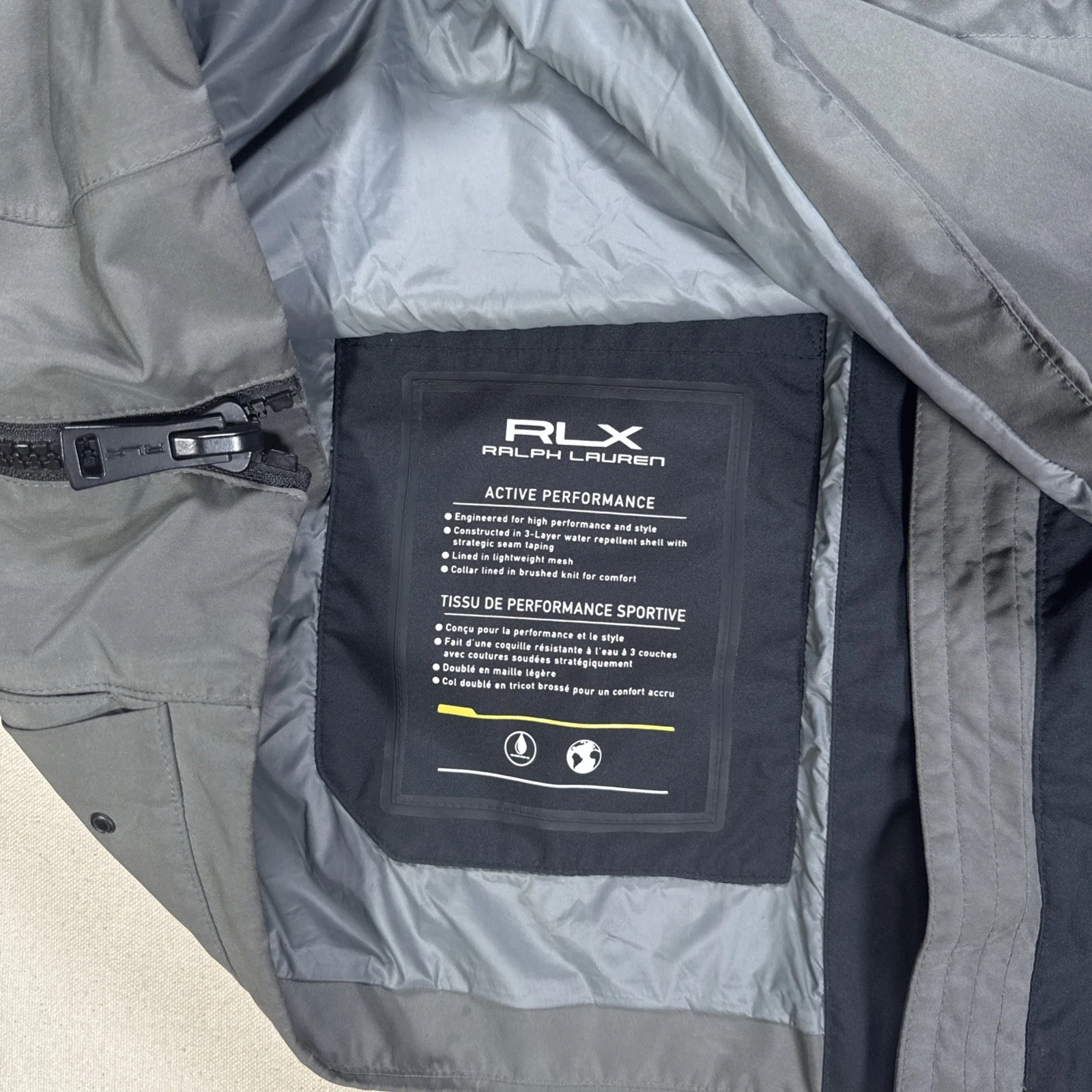 RLX Polo Ralph Lauren Military Army Unit 03 Reflective Rescue Rain Tech Jacket image 14