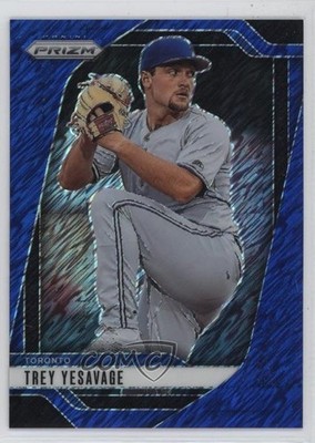 2025 Panini Prizm FOTL FOTL Blue Shimmer Prizm 12/15 Trey Yesavage #81 0o19
