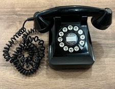 50's Style Classic Black Touch Tone Desk Phone from Polyconcept
