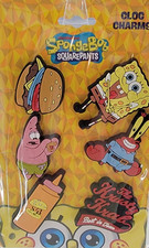 SpongeBob SquarePants Clog Charms for Crocs Brand New 6 pk.