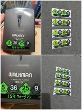 DIY SONY EX1 tape player Walkman Sticker Label Badge accessories 1Pcs