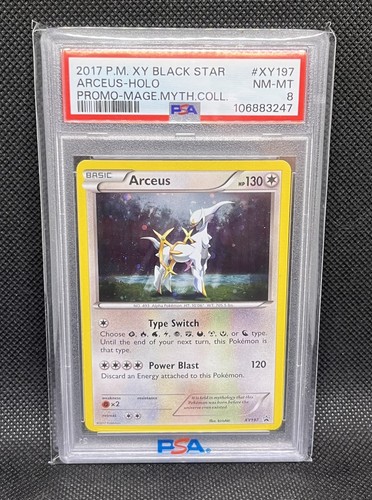 Arceus graded PSA 8 for sale on eBay