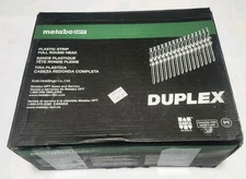 Metabo HPT 50312-16D 3-1/2" 21 Dg Plastic Strip Collated Duplex Nails 2000 Pcs