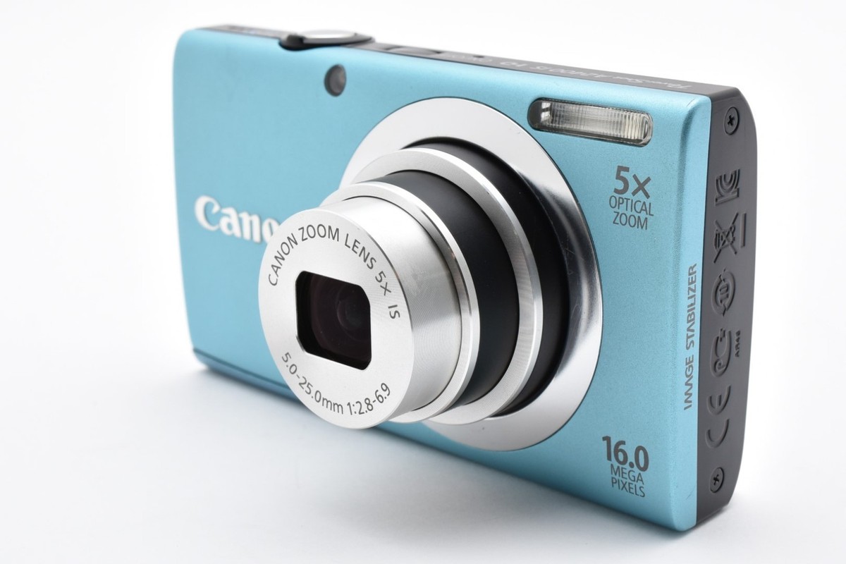 Canon PowerShot A2400 IS 16.0MP Digital Camera - Blue for