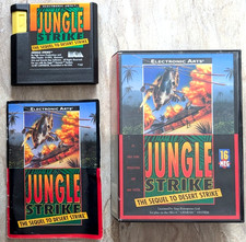 Thumbnail of ebay&reg; auction 206191101904 | Jungle Strike - Sega - Mega Drive Spiel MEGADRIVE Genesis