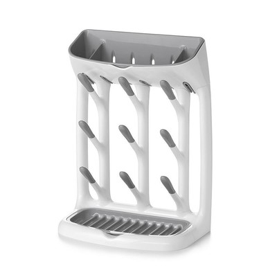 OXO Tot Space Saving Drying Rack Grey | Bottles / Feeding Cups 