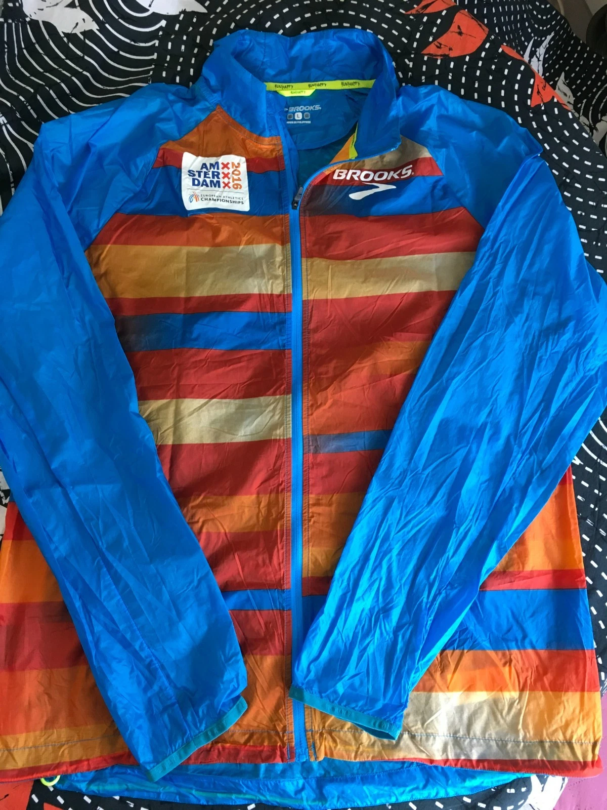jacket collector's item European Athletics Championships Amsterdam 2016 Brooks L