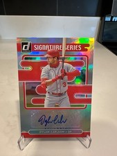 2021 Donruss Optic Dylan Carlson Signature Series Auto Rookie Silver Holo Prizm