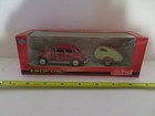 Schuco Junior Line #27001 Volkswagen Kafer mit Wohnwagen Beetle & Trailer MIB
